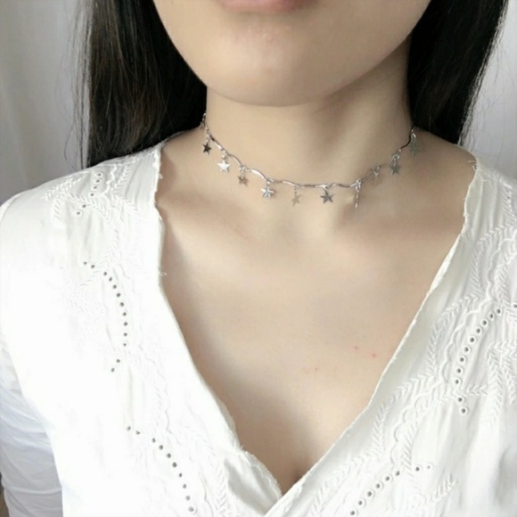 5 for $25 Star Choker Necklace - Picture 4 of 8